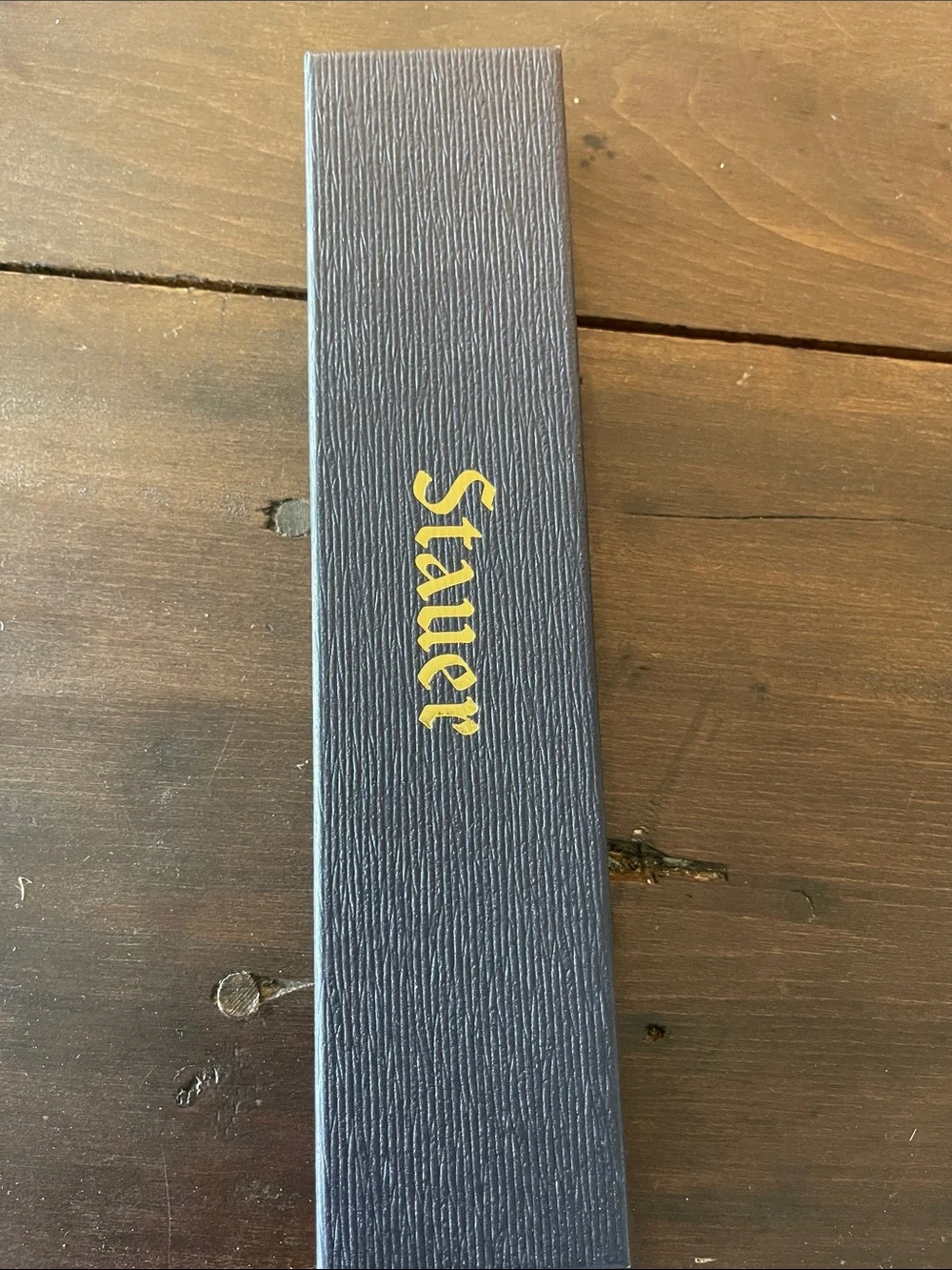 Stauer Men’s Legna Bracelet Stainless Steel Wood Inlay